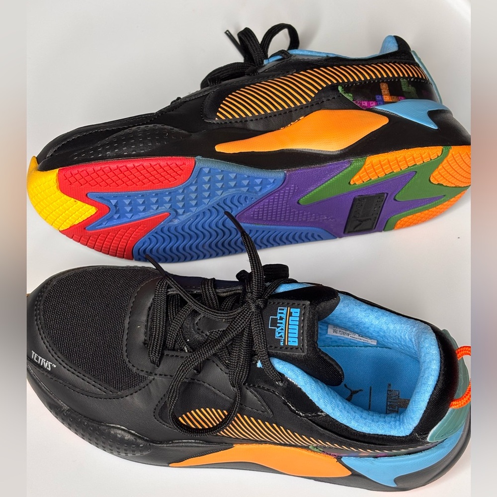 Puma Boys RS-X Tetris Casual Sneakers